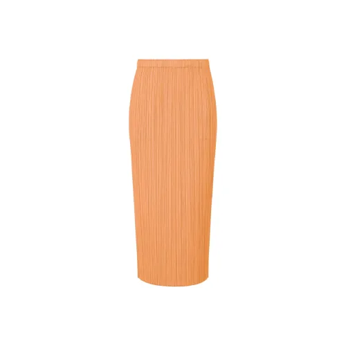 PLEATS PLEASE ISSEY MIYAKE FW25 Повседневный Длинный Юбка Женские