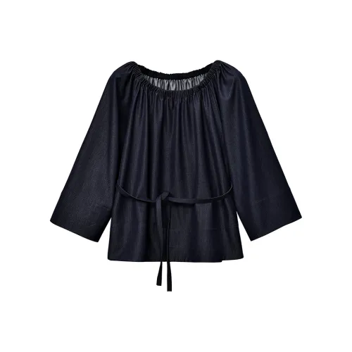 SINBOS Темно-синие женские рубашки