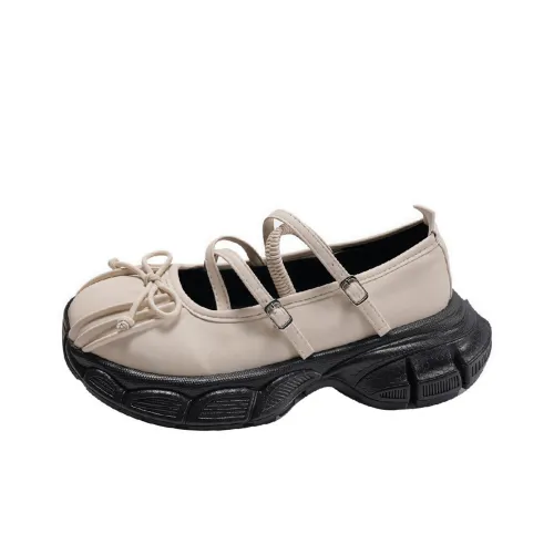 Happy Fish Грубый каблук Туфли Мэри Джейн Женские