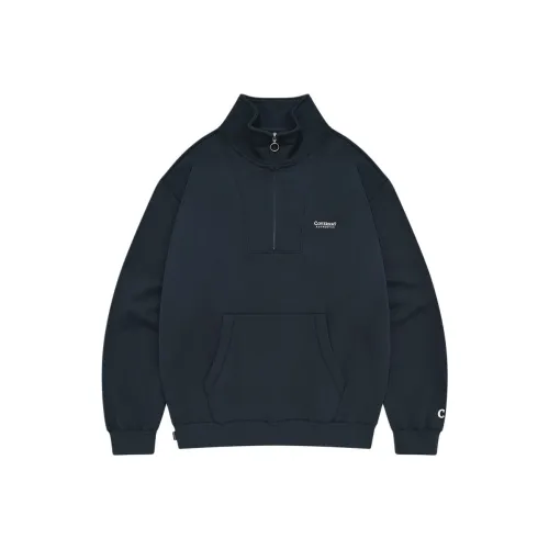 COVERNAT Морской синий Мужские Свитшоты