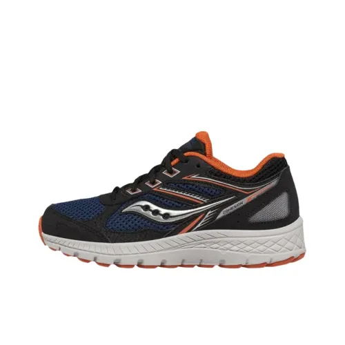 Saucony Cohesion 14 Low Топ Детские беговые кроссовки Черный Подростки