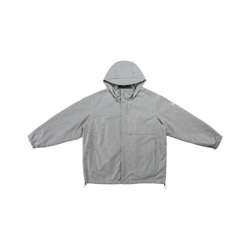 HYLHYL Светло-серый унисекс куртки