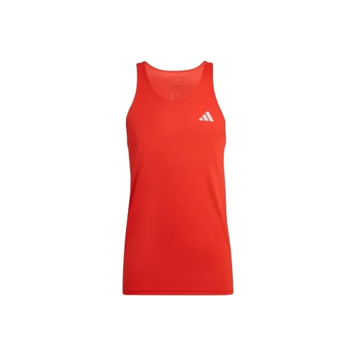 Adidas Red Men's Tank Tops