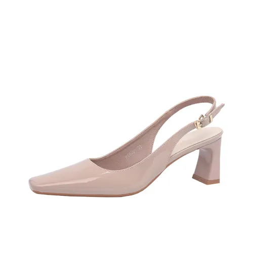 Wuji Грубый каблук Высокие каблуки Женские Розовый