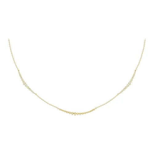 HUSSAIN Золото с покрытием Серебро S925 Ожерелье Женское