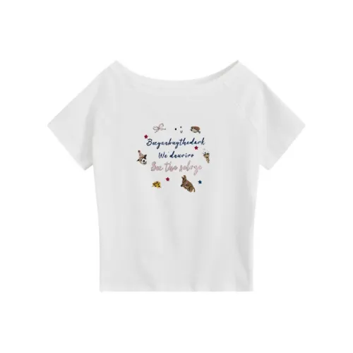 Pear 13 Эксклюзивный дизайн Ins Элегантность Горячая девушка Стиль T Рубашка Женская