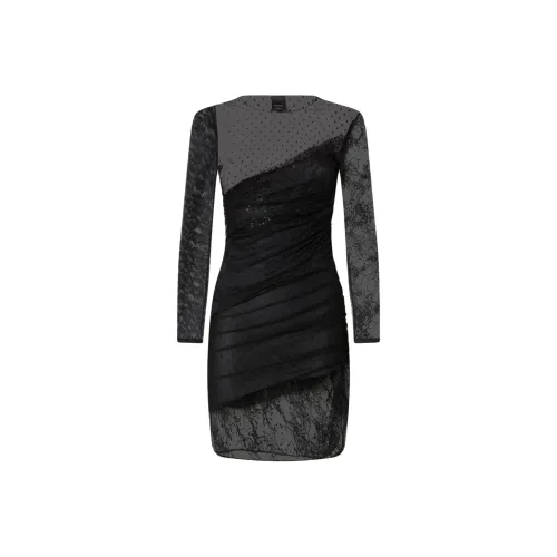 PINKO Длинное платье с длинными рукавами женское