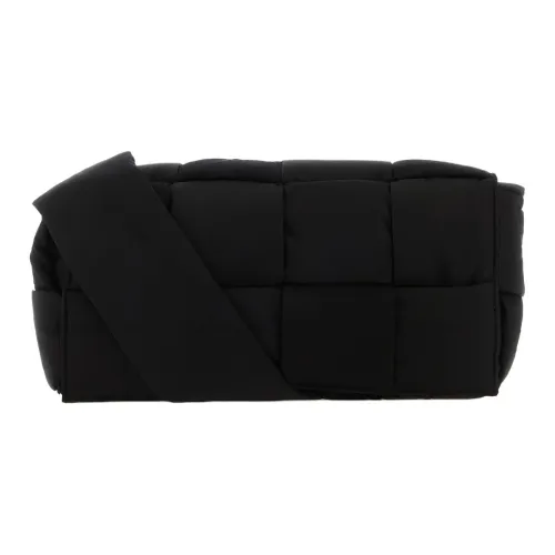 Bottega Veneta Nylon Сумка через плечо средний размер мужская черная