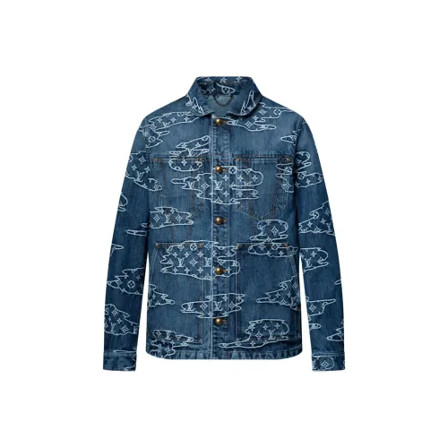 LOUIS VUITTON x NIGO MNG FW25 Denim Jacket Men's