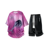 051DWT127 Ледяной Розовый + 189DWH1201-013 Черный