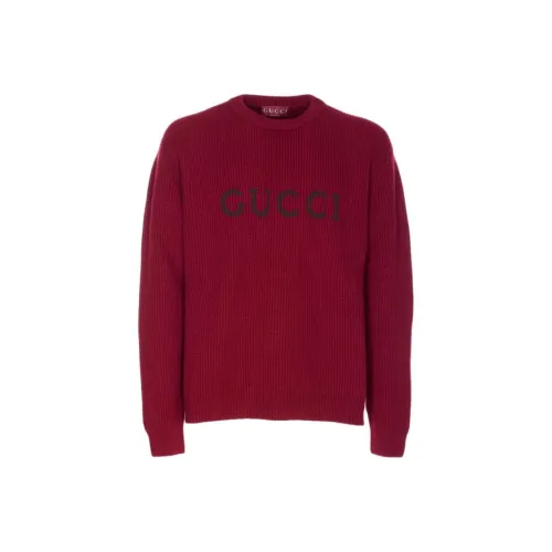 Gucci Red Мужские Свитера