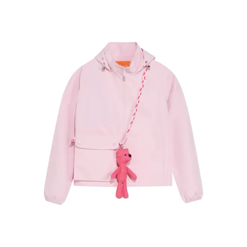 NOISY TEDDY Розовый Женские Softshell Куртки