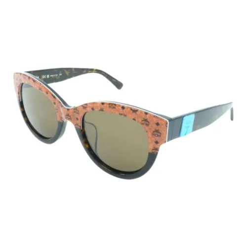 MCM Пластик Кошачий глаз Солнцезащитные очки Мужской Черепаховый