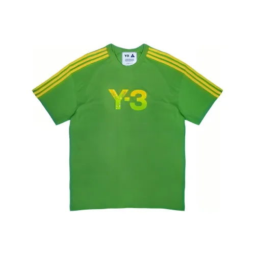 Y 3 X Дворцовый Co Брендированный Зеленый Унисекс Футболка