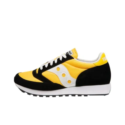 Saucony Jazz 81 Беговые кроссовки Мужские Желто-черные