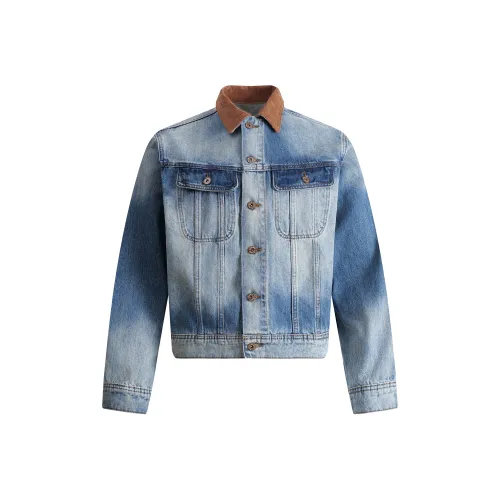 GBXM Синий Унисекс Джинсовые куртки