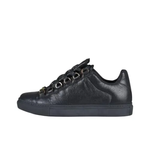 Balenciaga Arena Low Топ Скейтборд Кроссовки Женские Черные