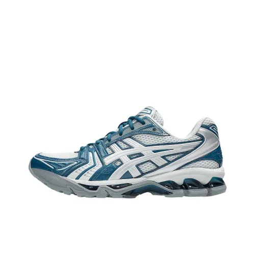 ASICS Gel Kayano 14 Амортизация Повседневная Беговая Обувь Унисекс Серый Синий