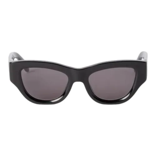 PALM ANGELS Ацетатные солнцезащитные очки "Кошачий глаз" женские черные
