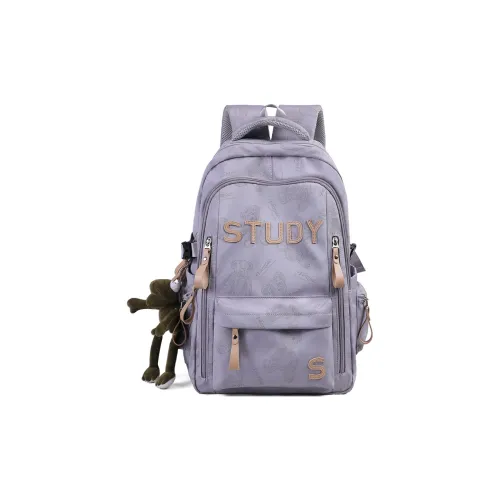 EBLAN Ткань Рюкзак Стандартный Унисекс Зеленый Фиолетовый