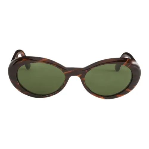 EMILIO PUCCI Ацетат OVAL SUNGLASSES Женские Умбра
