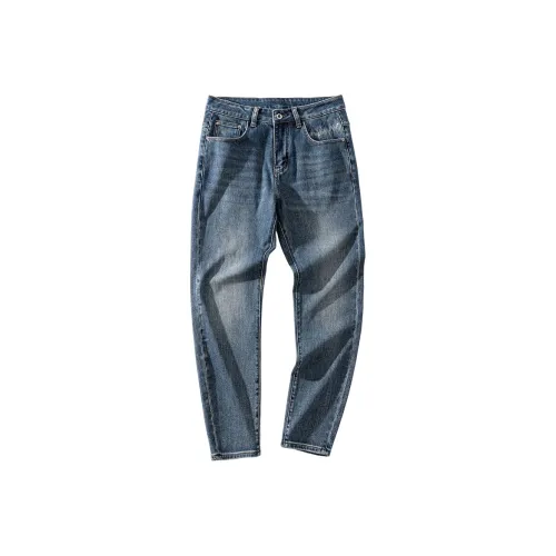 UKTK Синий Мужской Джинсы