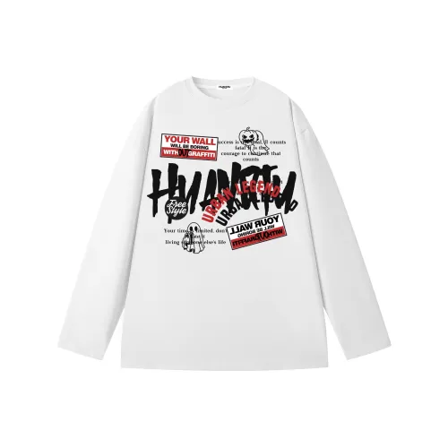 HUANQIU Унисекс T-рубашки