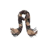 Бежево-кофейная клетка