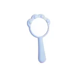 [Светло-синий] Зеркало с кошачьей лапой