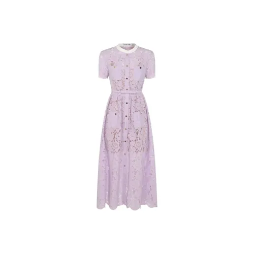 Self Портрет Короткий рукав Платье Женское