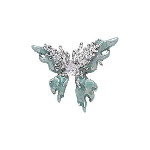 NIGHT Rider DRIGINAL Медные Броши Женские