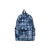 Сине-белый маленький плед.