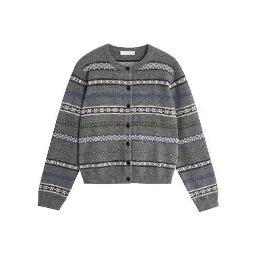 Inman Noble Серый Женский Трикотаж