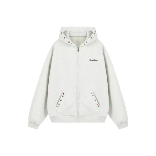 ABCMININ Светло-серый Женский Свитшот