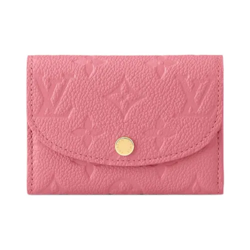 LOUIS VUITTON Rosalie Кошелек из коровьей кожи розовый красный женский