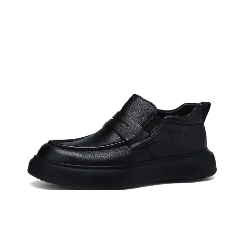 U7 Мужские повседневные туфли High Top 6868205 Черные Мужские