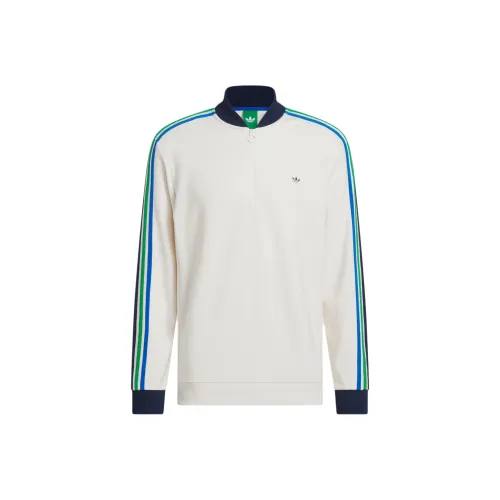 Adidas Originals 3 Stripes 1 4 Zip Толстовка Мужская