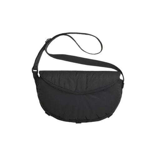 ZARA Полиамид Кросс-боди Сумка Унисекс Черная