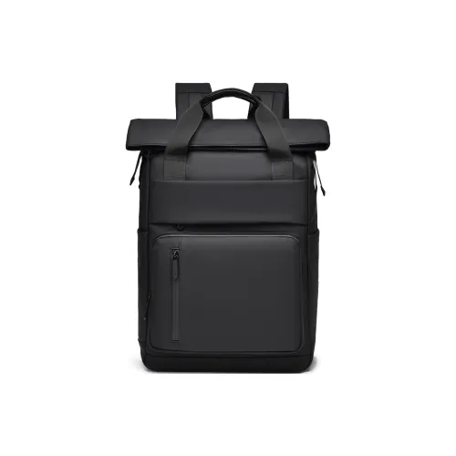 Yin Chu Нейлон Рюкзак Стандартный Унисекс Черный Зеленый