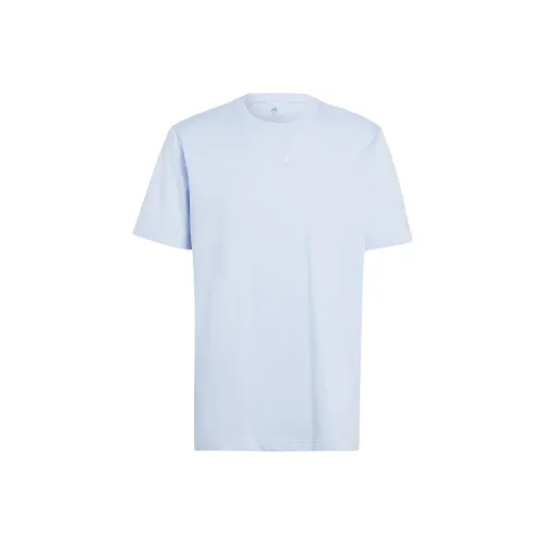 Adidas Blue Men's T-Shirts Adidas Синий Мужские Футболки