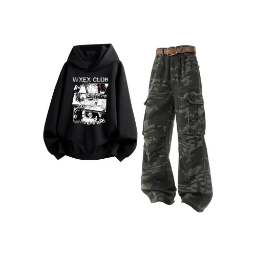 WXEX Унисекс Свитшот Комплекты
