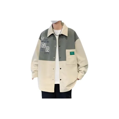 Wooden Rabbit Fashion Casual Trendy Clothing 2025 Куртка Уличная одежда Премиум Мужская одежда Топ Мужской