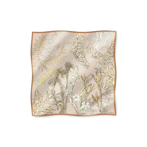 MARJAKURKI Шелковые шарфы для женщин