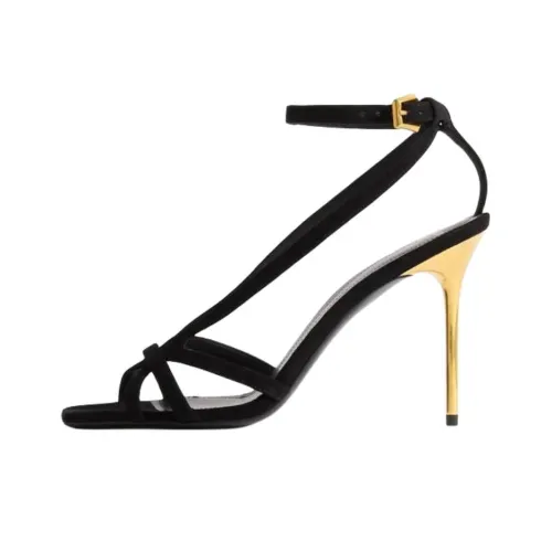 BALMAIN Рубин One Strap Sandals 9,5cm Women's Black