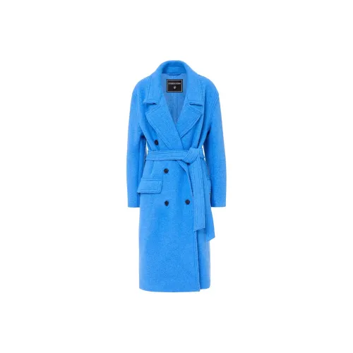 Айсберг-синий женский пальто