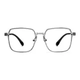 Прозрачный Серый [0 Степень Смола Защита от синего света Линзы]