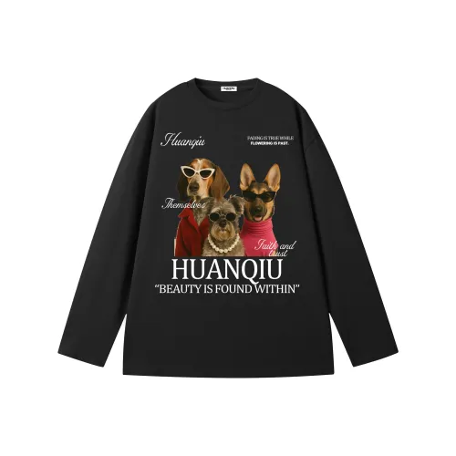 HUANQIU Унисекс T-рубашки