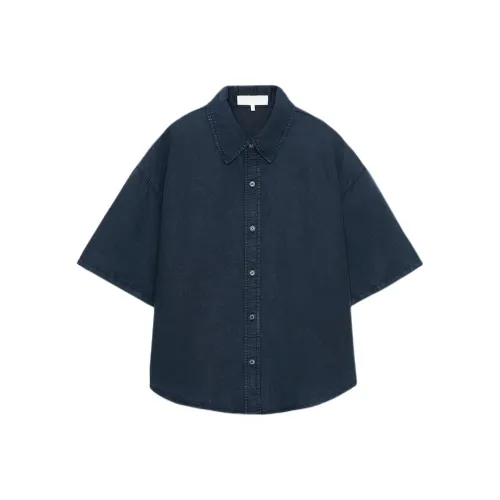 ZARA Синие Женские Рубашки