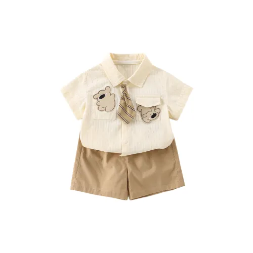 SAINT WATERS Экрю Детские Комбинезоны / Ползунки