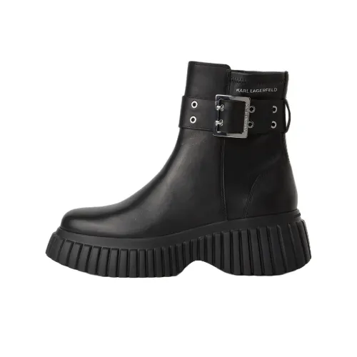 Karl Lagerfeld Kreeper Ботильоны 5,5 см Женские Черные